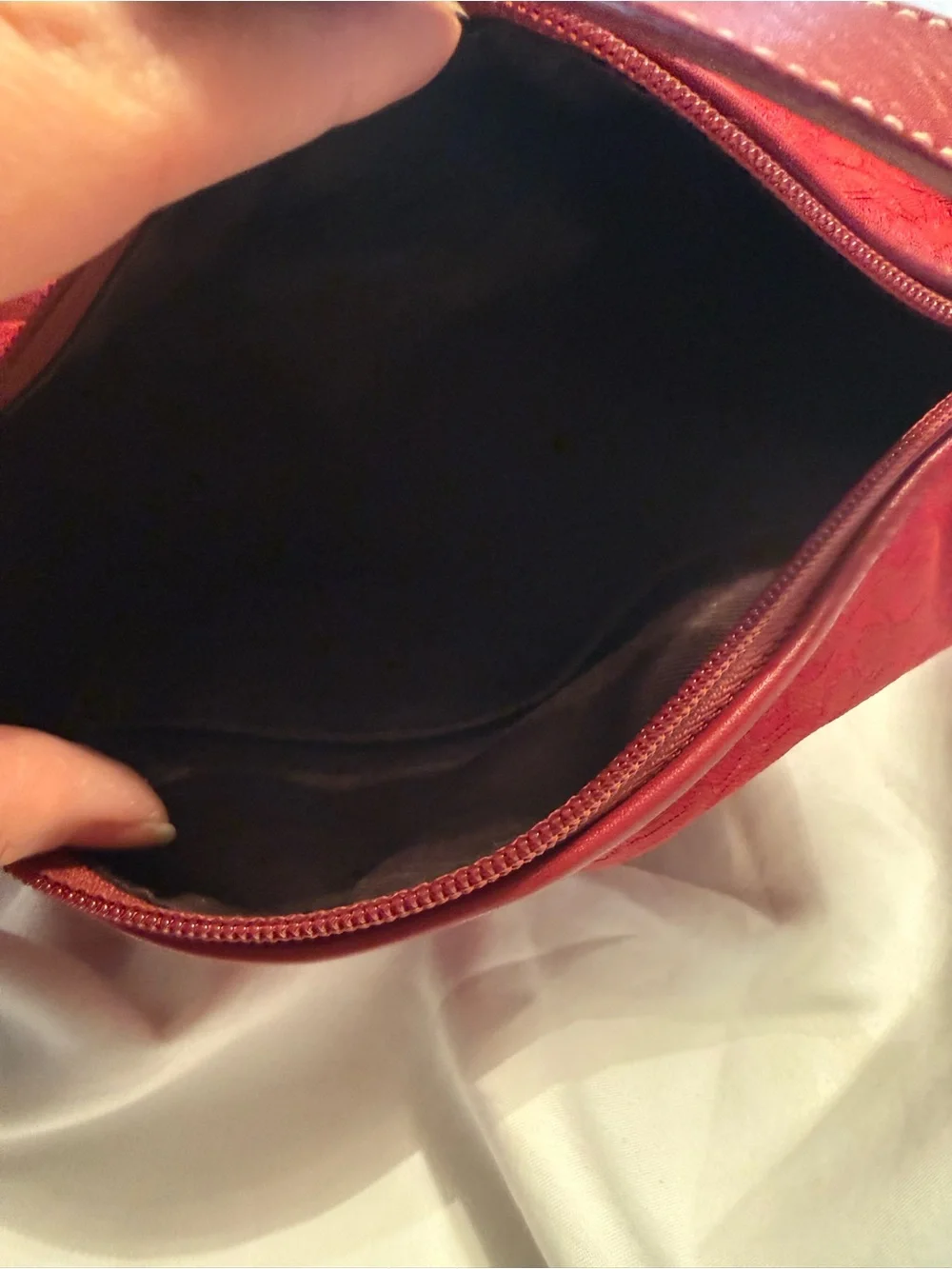 COACH Cherry Red Signature Soho Hobo Bag - Excellent Condition Y2K Vintage